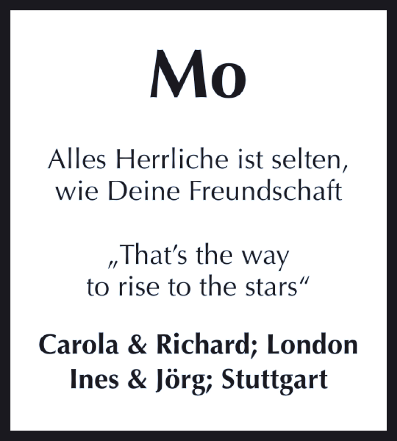  Traueranzeige für Maurizio Santarelli vom 07.08.2014 aus 